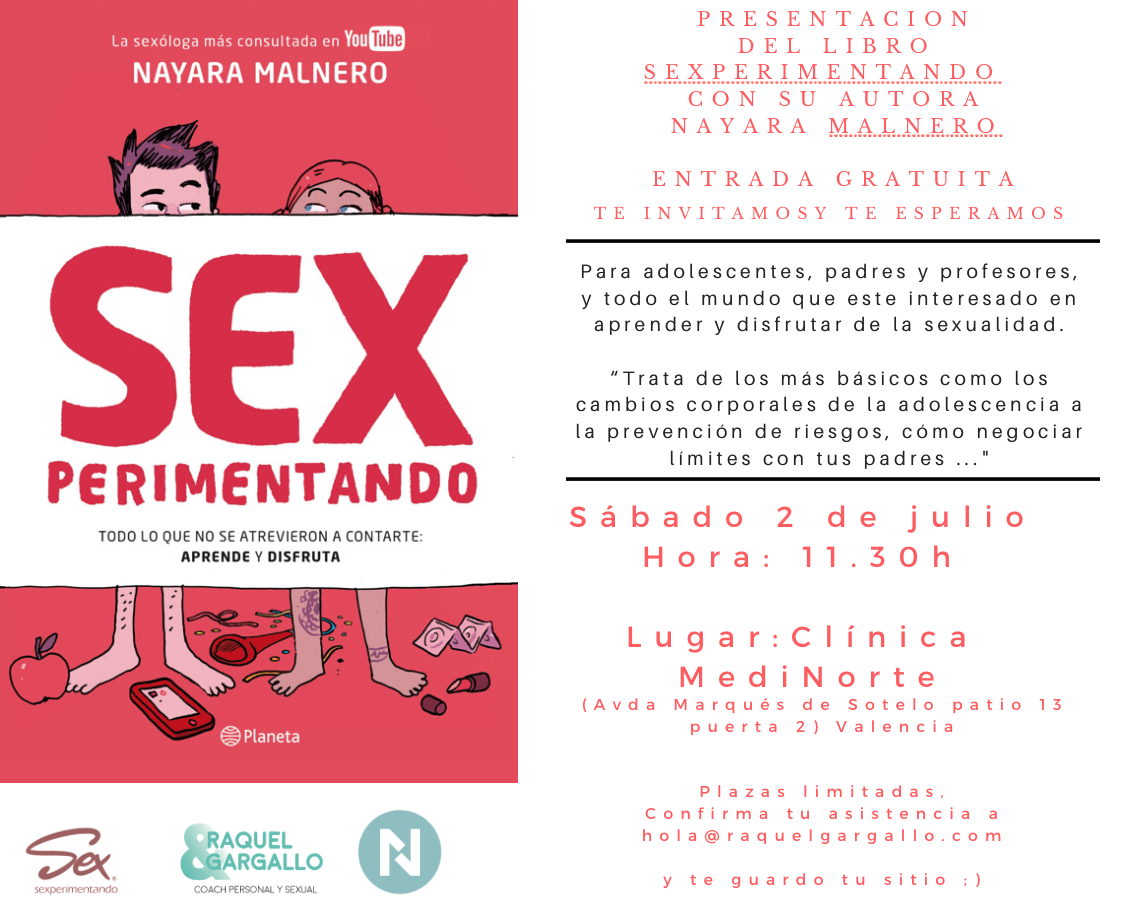 Conoce en vivo y en directo a la sexóloga más consultada en YouTube ;) -  Raquel Gargallo | Coach sexual & personal